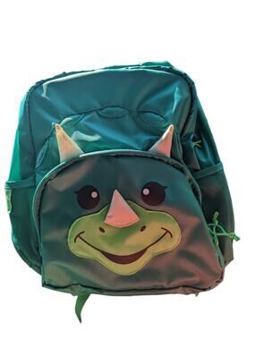 Firefly Outdoor Gear Chip The Dinosaur Kids Backpack Bag Green 14"x11"x4.5" New